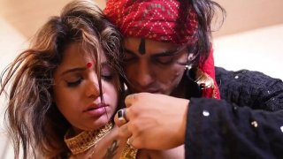 Desi village head fucks his mistress hard - big natural tits hairy pussy blowjob Thumbnail