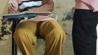 Desi step sister gets hardcore doggy style from younger stepbrother - cum on tits 69 Thumbnail