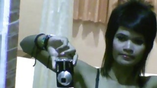 Thai girlfriend doing selfies Thumbnail