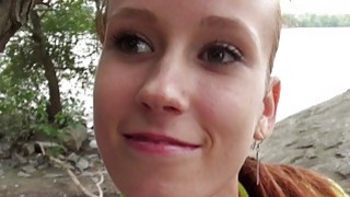 Tight Eurobabe convinced to get pounded Thumbnail