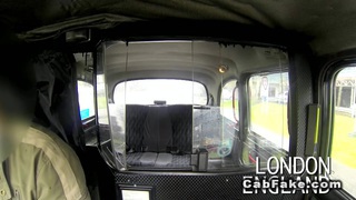 Big ass British beauty bangs in cab Thumbnail