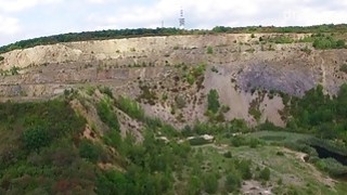 Nude beach sex, voyeurs video taken by a drone Thumbnail