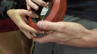 Alluring babes Dylan Daniels and Zaya Cassidy sharing big dick in the store Thumbnail